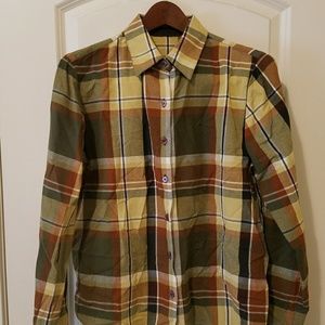 Fall Sale- Plaid Button Down Shirt